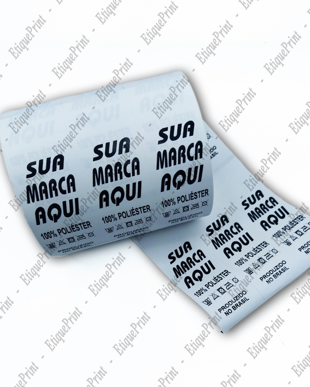 Etiqueta Composição 35x109mm / rolo 1512 unid / 55m - Imagem 2